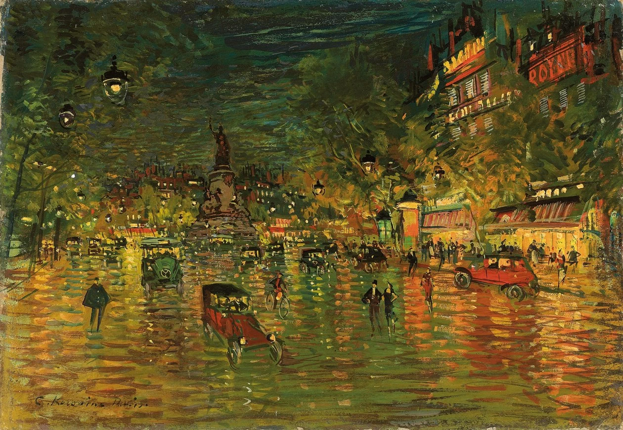 Konstantin Korovin - Place de la Republique, Parigi